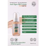 RD RİSUS DERMA Anti Spot BB Krem/Light/Vegan/Yağlı ciltlerde sivilce ve akne karşıtı/Leke karşıtı/SPF30