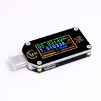 RD TC66 30V 5A Tip-C Gerilim Akım Güç Ölçer, PD Tetikleyici, Şarj Cihazı Güç Bankası Test Cihazı, Renkli Dijital LCD Ekran USB Test Cihazı (TC66)