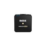 RØDE Kablosuz GO II TX Ultra Kompakt Kablosuz Verici, Dahili Mikrofon, Yerleşik Kayıt ve Film Yapımı, Röportajlar ve İçerik Oluşturma için 200 m'ye kadar Menzil (Yalnızca Verici)