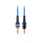 Røde Nth-Cable (1.2 Metre) - Mavi - 1.2 Rode Nth-100 Kulaklık Uyumlu, Yüksek Kaliteli Esnek, Kilitli Kablo