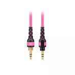 Røde Nth-Cable (2.4 Metre) - Pembe - 2.4 Rode Nth-100 Kulaklık Uyumlu, Yüksek Kaliteli Esnek, Kilitli Kablo
