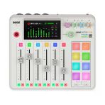 Røde Rødecaster Pro Iı - Beyaz Entegre Ses Prodüksiyon Sistemi - 4 Mikrofon Girişli, Sd Card Ve Bilgisayara Çok Kanallı Kayıt Etme Özellikli Profesyonel Podcast Mikser