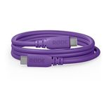 RØDE SC27 SuperSpeed USB-C - USB-C kablosu, 5 Gbps'ye kadar hızlı veri aktarımı ve 60 W güç kaynağı (2 m, lila)