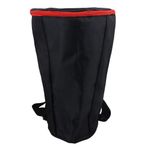 RDEXP Djembe davul için taşıma çantası, naylon, su geçirmez, fermuarlı, güçlendirilmiş omuz askıları, 30,5 cm (12 inç) Afrika davulları için
