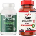 Rdu Saw Palmetto Complex Civanperçemi Aynısafa Peryavşan 60 Tablet - Nevfix Çinko 120 Tablet