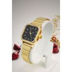 Re-Nox Gold Renk Kare Vintage Model Kadın Kol Saati - Gold - Siyah