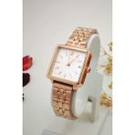 Re-Nox Vintage Metal Kadın Kol Saati Takvimli Rose - Rose Gold