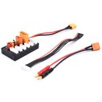 Readytosky XT30 XT60 XT90 JST T Konnektör Lipo Pil Çoklu Şarj Cihazı 2-6S Lipo Pil Paralel Şarj Kartı Imax B6 B6AC IDST Q6 Lite için