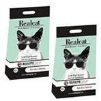 Real Cat 2x10 lt Sabunlu Topaklanan Bentonit Kedi Kumu
