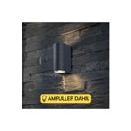 REAL LED ÇİFT YÖNLÜ DUVAR APLİK AMPÜLLER DAHİL 2 ADET PHILIPS 4,7W=50W GU 10 LED 3000 KELVİN SARI