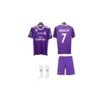 Real Madrid 2017 Cardiff Şampiyonlar Ligi Cristiano Ronaldo Çocuk Forması 3'Lü Set Mavi 00KALR1020