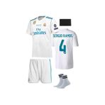 Real Madrid 2024-2025 Sezonu Beyaz İç Saha 4 Parça Ramos Forması