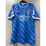 Real Madrid 2025/26 Yeni Sezon Isimsiz Alternatif Forması (Blue) - XL - 001-Siyah