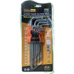 Real Özs ÖZS-9009 9 Parça Uzun Tork Alyan Set