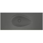 Real Stone Avocado Etajerli 80X50 Antrasit Granit Banyo Lavabosu