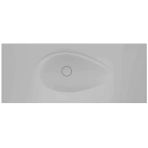 Real Stone Avocado Etajerli 80X50 Beyaz Granit Banyo Lavabosu