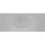 Real Stone Avocado Etajerli 90X50 Beyaz Granit Banyo Lavabosu