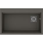 Real Stone Likya 75,5X47 Cm Gri Granit Mutfak Eviyesi