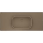 Real Stone Pure Etajerli 70X50 Cappucino Granit Banyo Lavabosu - Cappuccino