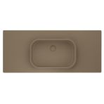 Real Stone Pure Etajerli 70X50 Cappucino Granit Banyo Lavabosu