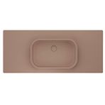 Real Stone Pure Etajerli 70x50 Pudra Granit Banyo Lavabosu Çok Renkli