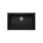 Real Stone Real K Serisi K013 Eviye Siyah 70.5 X 39 Cm Tezgah Altı Siyah