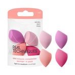 Real Techniques Real Techniques 4 Mini Miracle Complexion Sponges - 4´lü Makyaj Süngeri 1 Paket (1 x 1 Adet)