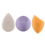 Real Techniques Rt-4244 Glow Radiance Complexion Kit Cilt Bakım Makyaj Süngeri Seti