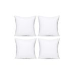 Realhomes 4'lü Boncuk Silikon Şönil Kırlent Kılıfı İç Yastığı (55 x 55 cm 500gr)