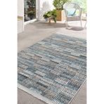 RealHomes Eskitme Zeminde Kilim Motifli Örgü Desenli Eskitme Motifli Vintage Koridor Kaymaz Taban Saçaklı Halı HaliDik-Deluxe-11755, 80 x 150