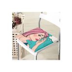 RealHomes Fashion Girl Dijital Baskılı Modern Fermuarlı Sandalye Minderi, RH-Frm722
