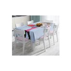 RealHomes Fashion Girl Özel Tasarım Dijital Baskılı Masa Örtüsü, Masa-3277-1-140x140cm