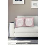 RealHomes K227 Home Sweet Home Dijital Baskılı Dekoratif Kırlent Kılıfı