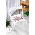 RealHomes K2449 Stay True Motifli Kavaniçe Desenli Dijital Baskılı Kırlent Kılıfı