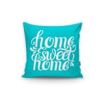 RealHomes K248 Home Sweet Home Dijital Baskılı Dekoratif Kırlent Kılıfı