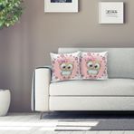 Realhomes K264 Dijital Baskılı Dekoratif Yastık Kırlent Kılıfı