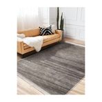 RealHomes Kahverengi Zeminde Dokuma Motifli Vintage Desenli Eskitme Motifli Koridor Kaymaz Taban Saçaklı Halı HaliDik-Deluxe-12004, 160 x 230