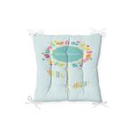 RealHomes Mint Yeşili Baby Shower Tasarımlı Çocuk Odası Pofidik Sandalye Minderi