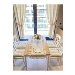 RealHomes Modern Keten Vintage 4 Pofidik Minder 1 Runner Set