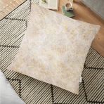 RealHomes Modern Pudra Renkli Dijital Baskılı Dekoratif 70x70 cm Yer Minderi