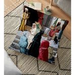 RealHomes Osmanlı Hanımları Temalı Dijital Baskılı 70x70 cm Yer Minderi