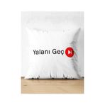 RealHomes Özel Tasarım Yalanı Geç Dijital Baskılı Dekoratif Süet Yastık Kırlent Kılıfı