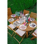 RealHomes Retro Daktilo Özel Tasarım Dijital Baskılı 6+1 Supla Runner Seti