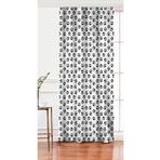 RealHomes Tek Kanat Köpek Ayak Izi Desenli Dijital Baskılı Modern Fon Perde, Rh-PerdeTek-5669-140x260cm