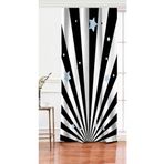 RealHomes Tek Kanat Özel Tasarımlı Dijital Baskılı Salon Fon Perdesi, Rh-PerdeTek-4446s-140x200