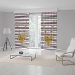 RealHomes Yaprak Temalı Dijital Baskılı 3D 140x220 cm Masa Örtüsü