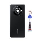 Realme 11 Pro Plus Siyah Arka Kapak Batarya Kapağı Pil Kapağı Yapışkan Ve Sökme Aparatıyla Beraber Full Set Siyah