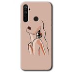 Realme 5I Çizim Silüet Baskılı Uyumlu Silikon Kılıf