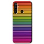 Realme 5I Colorful Lines Baskılı Uyumlu Silikon Kılıf