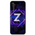 Realme 5I Dark Neon Yaprak Z Harfi Baskılı Uyumlu Silikon Kılıf